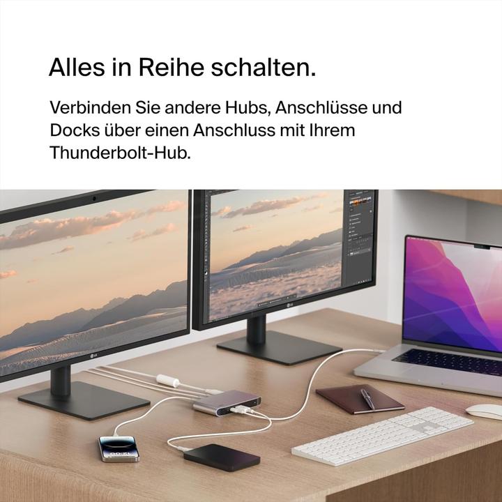 Productafbeelding Belkin 5-in-1 Core Hub (Thunderbolt, 5 ports)
