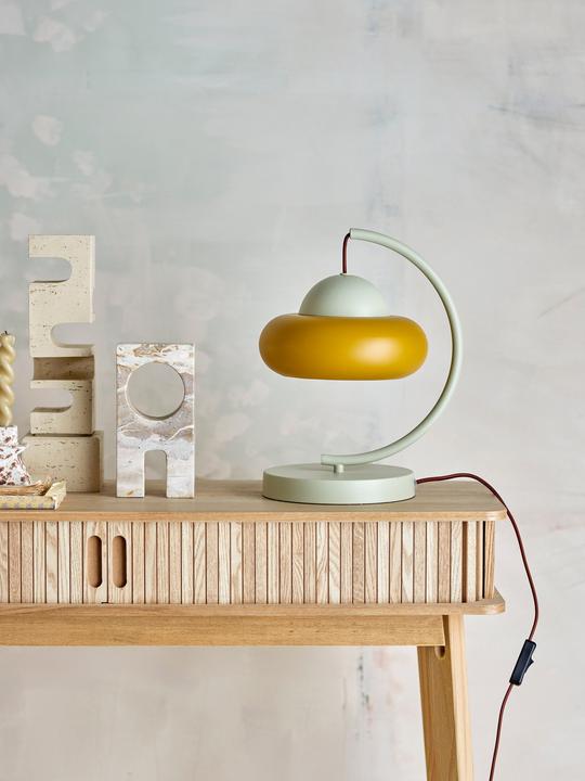 Actual product image Bloomingville - Bubble Table Lamp - Nature - Metal