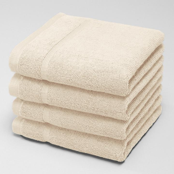 Produktbild La Redoute Interieurs 4er-Pack Gästehandtücher Zavara aus Frottee (40 x 40 cm)