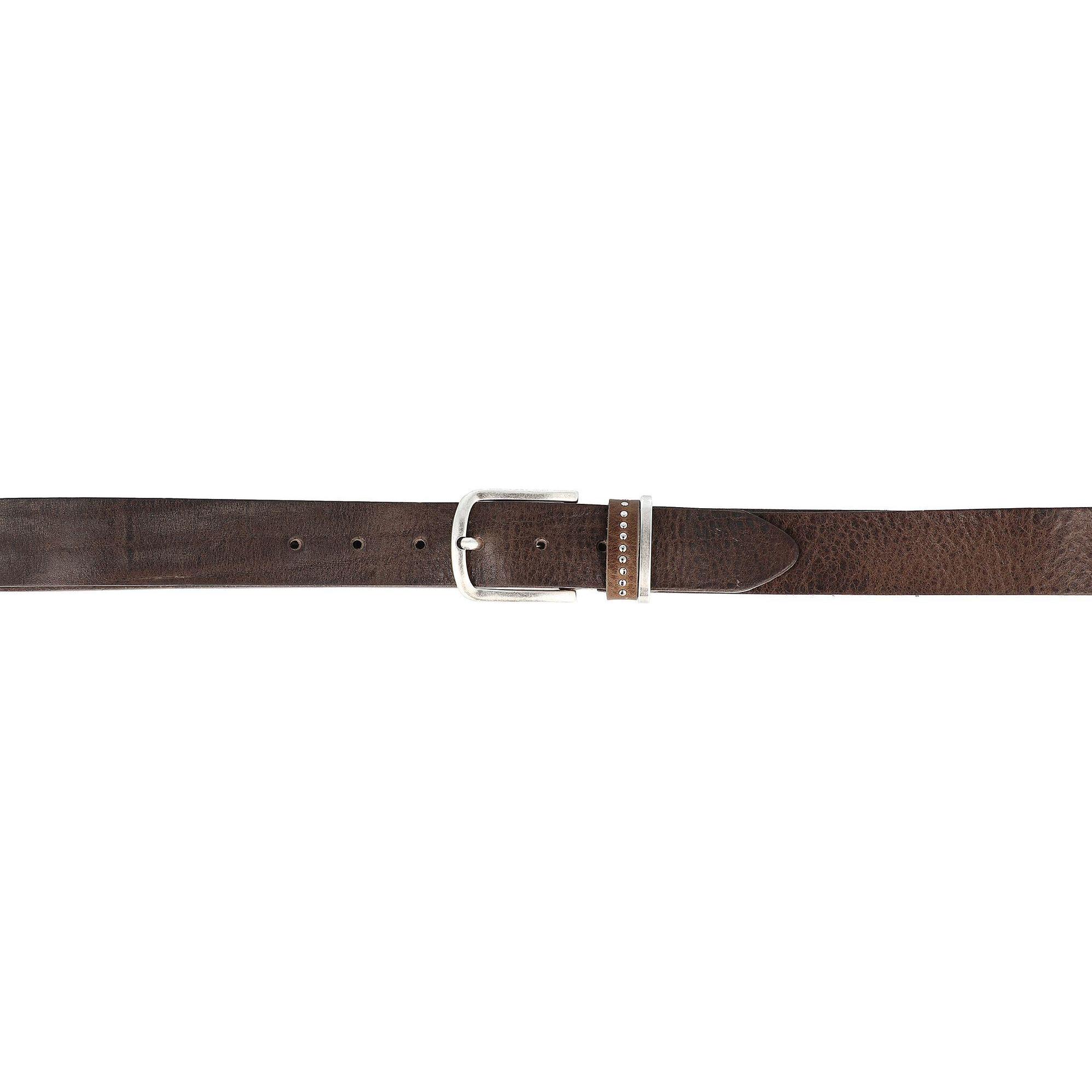 Thumbnail - B.Belt, Damen, Gürtel, Fashion Basics Cleo Gürtel Leder, Grau, (100)