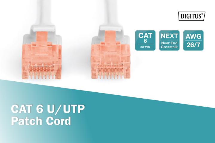 Productafbeelding Digitus Netwerkkabel (U/UTP, CAT6, 10 m)