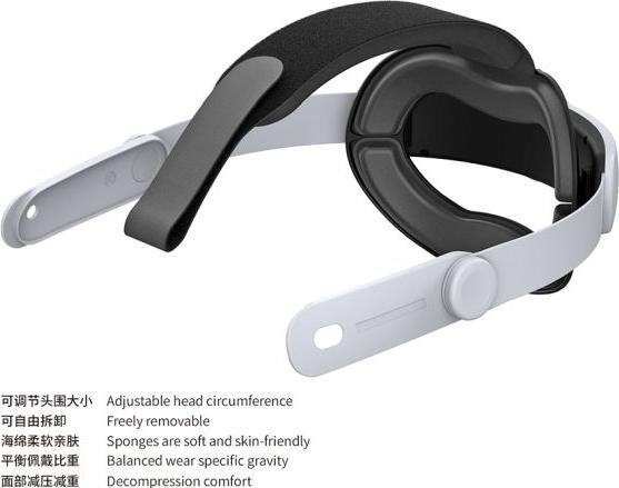 Image du produit Dobe Meta Quest 3 / 3S Komfort Pro Strap Kopfband