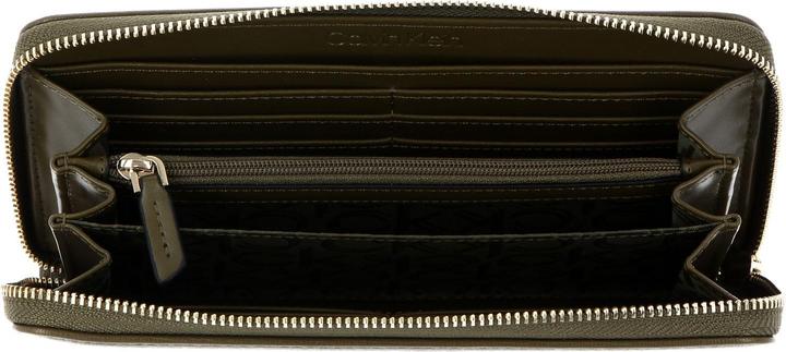 Actual product image Calvin Klein Saffiano Zip Around Wallet