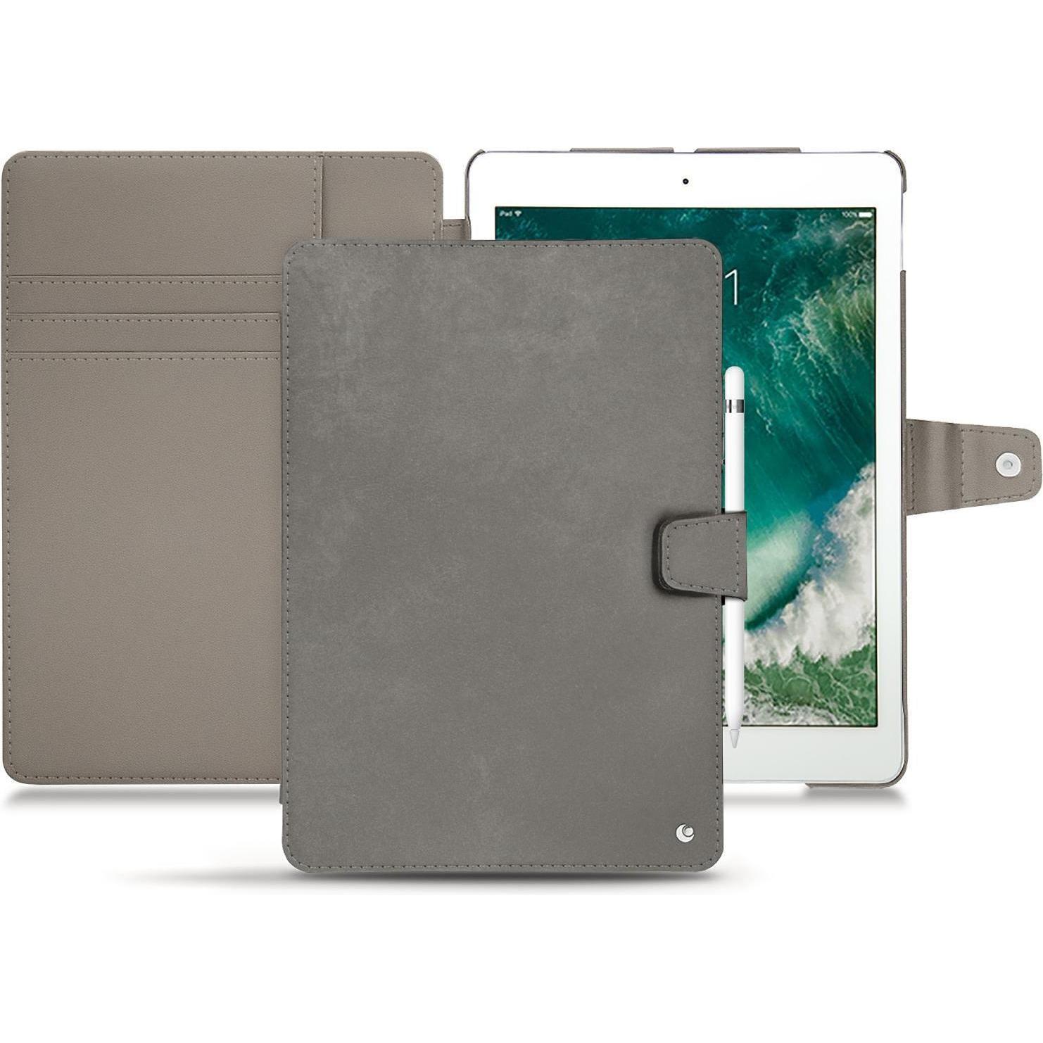 Thumbnail - Noreve Lederschutzhülle Wallet (iPad Pro 10.5), Tablet Hülle, Grau