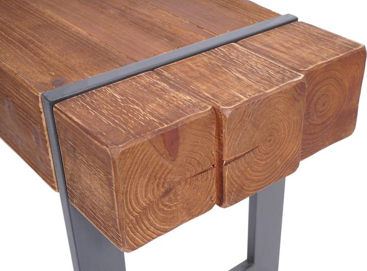 Actual product image Swisshandel24 Bench, dining room bench bench, fir wood rustic solid - brown 160cm (160 cm)