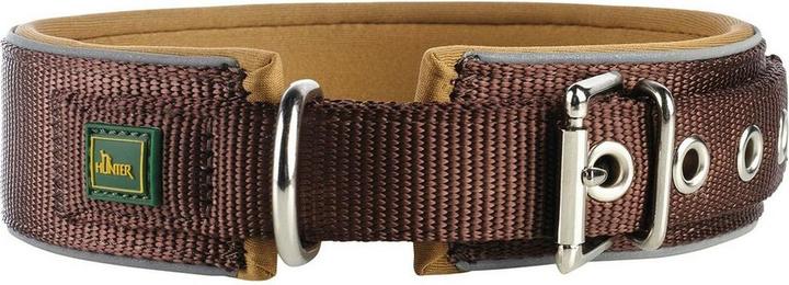 Hunter Halsband Neopren Reflect NeoprenNylon (M, Hund, Spazieren)