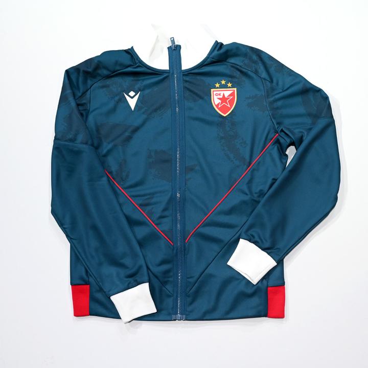 Actual product image Macron Red Star Belgrade Zipped Sweatshirt (XL)