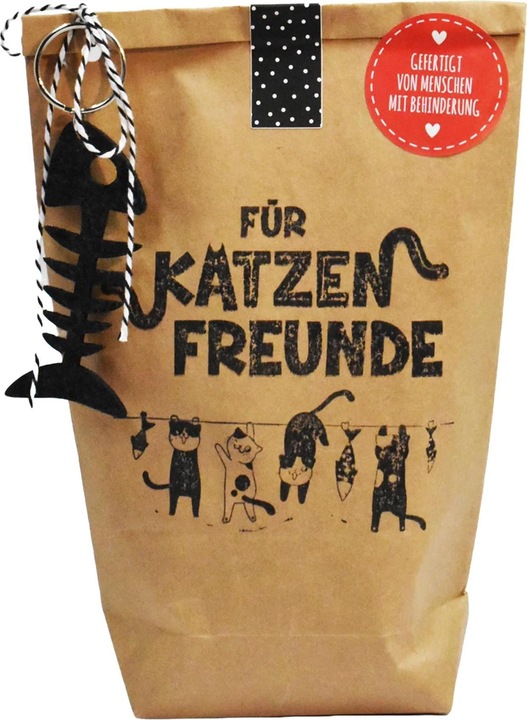 Image du produit Wunderle Cadeau sac à merveilles chats amis (Pochette cadeau, 1 x)