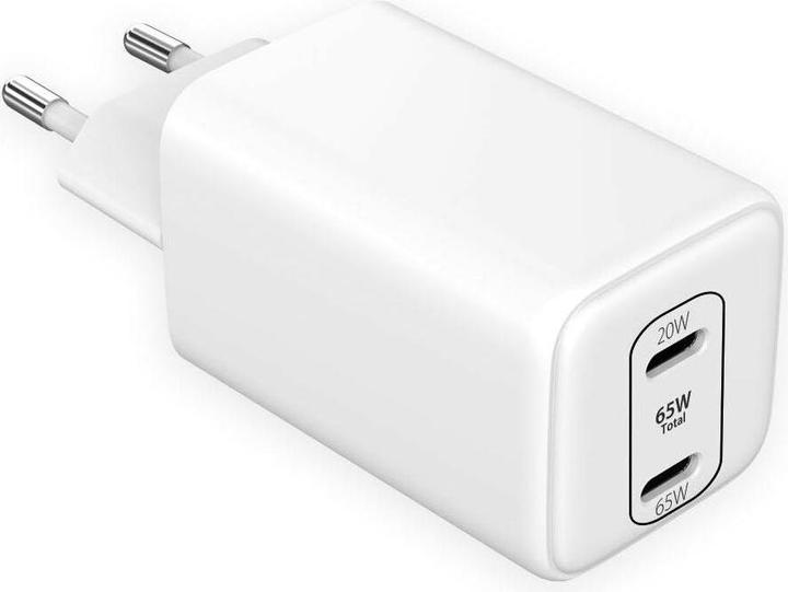 LMP USB-C GaN Dual Power Adapter 65W,QC 3.0 (65 W, 2 ports)