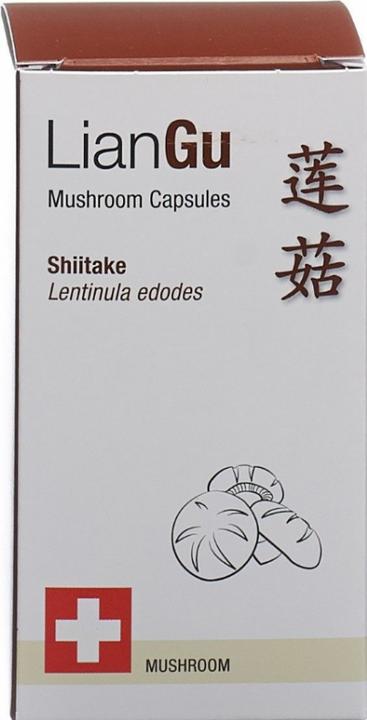 Actual product image Lian Shiitake Mushrooms Kapsel (60 Piece, Capsules, 65 g)