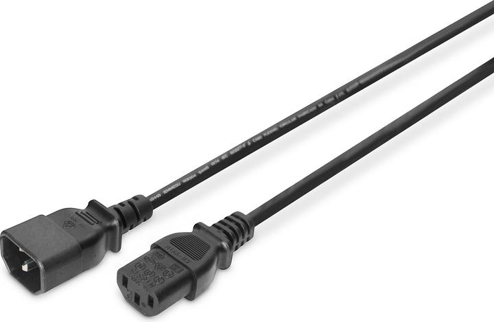 Produktbild Digitus Netzkabelverlängerung,1,8m (1.80 m)