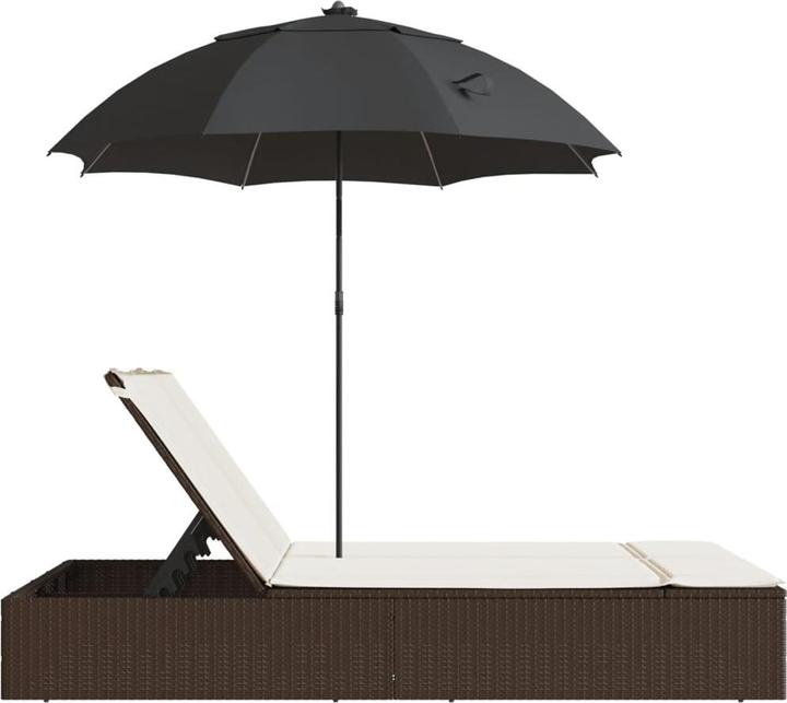 Immagine prodotto vidaXL Doppel-Sonnenliege (164 cm)