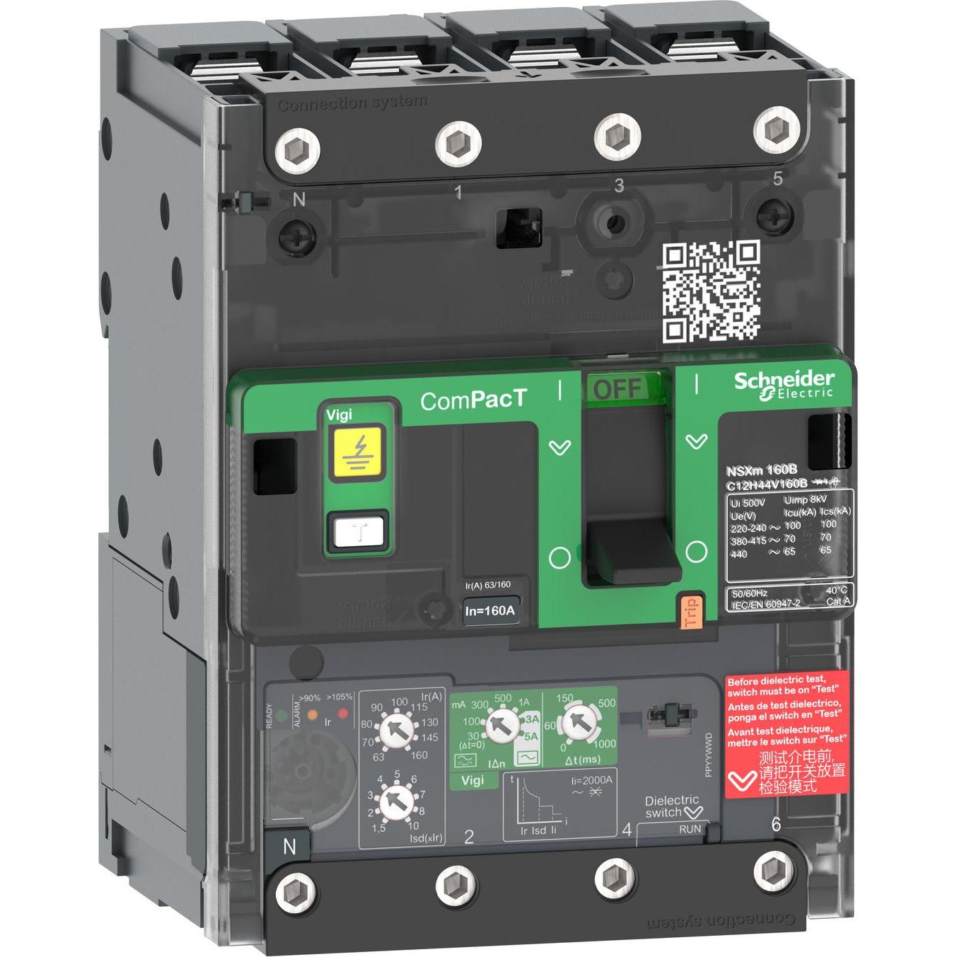 Schneider Electric, Stromgenerator, Kompaktleistungsschalter