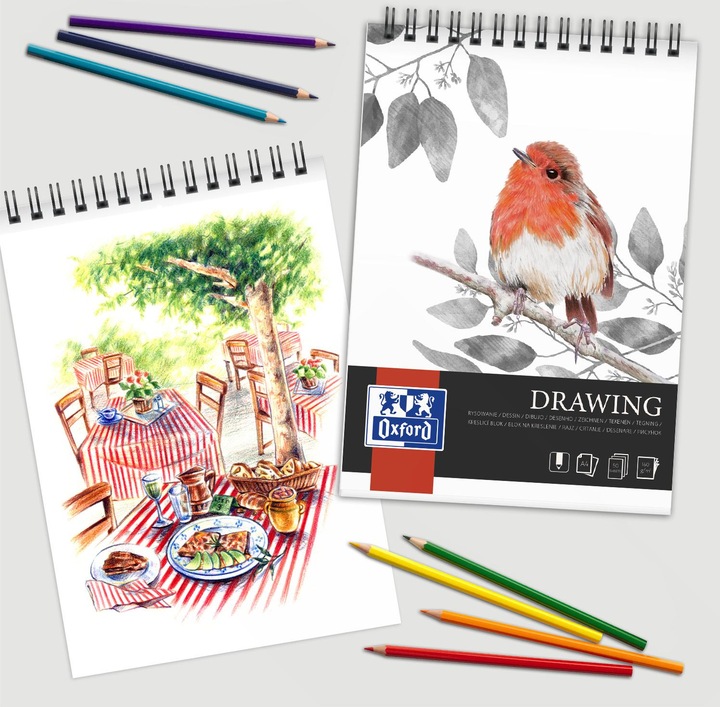 Productafbeelding Oxford Tekenblok (A4, Geen, Softcover)