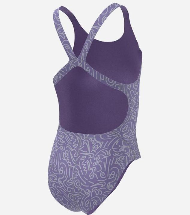 Actual product image Nike Hydrastrong swimming costume with multicoloured print (134, 140)