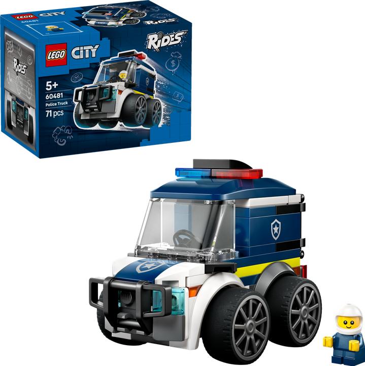 Image du produit LEGO Coole Flitzer – Polizei-Truck (60481, LEGO City)