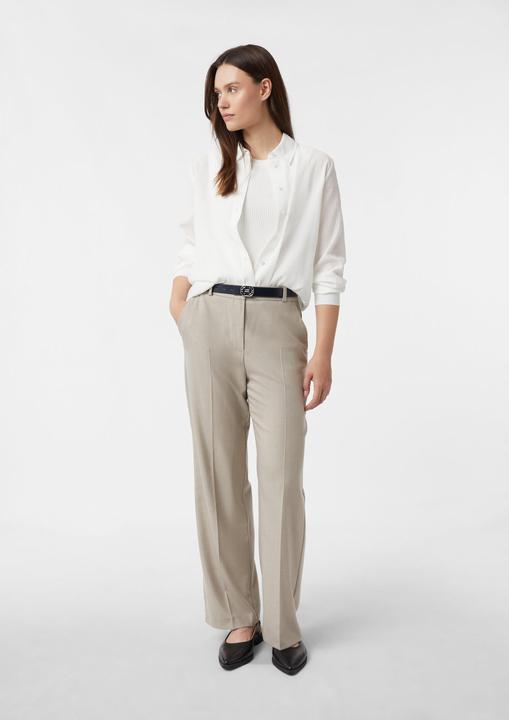 Immagine prodotto Comma Bluse Semitransparente Hemdbluse in Crêpe-Optik (36)