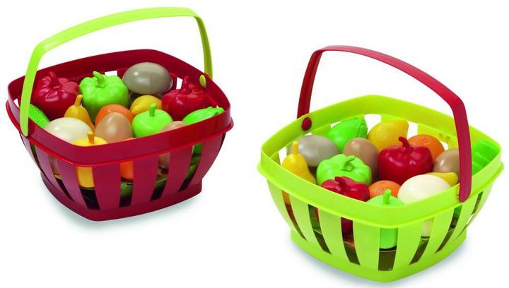 Actual product image Ecoiffier Fruit and vegetables in Chef basket