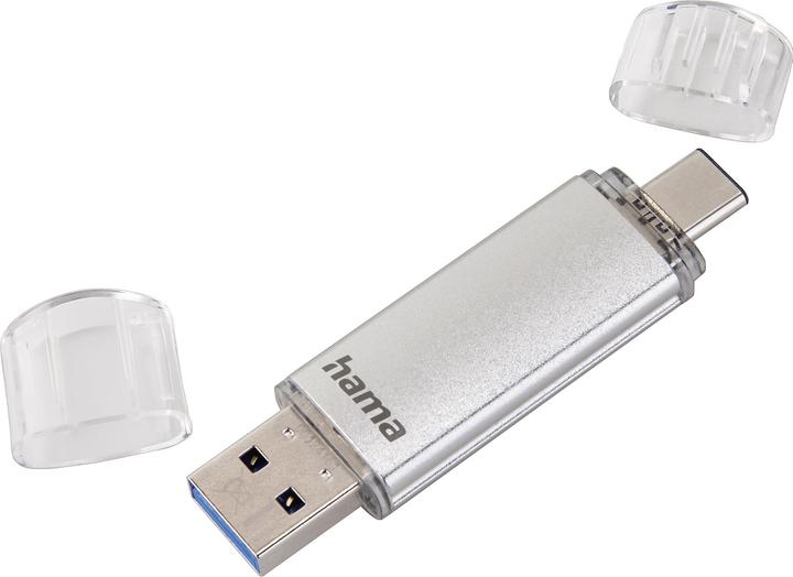 Actual product image Hama C-Laeta (256 GB, USB-A, USB-C)
