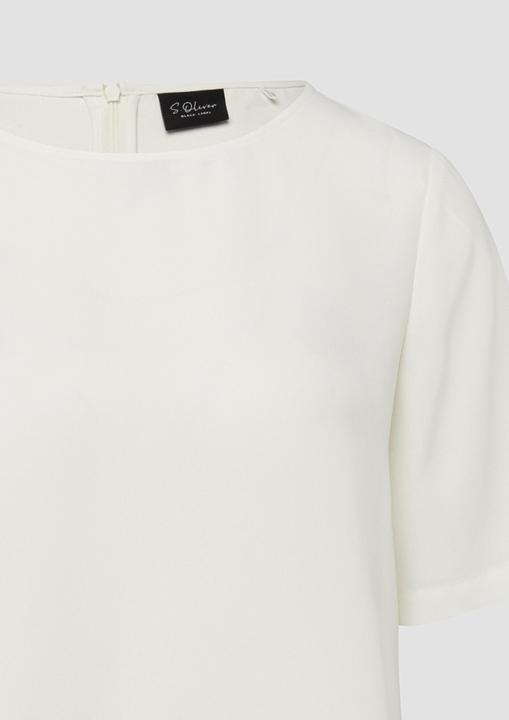 Immagine prodotto s.Oliver Crêpe-Shirt mit Reissverschluss (48)