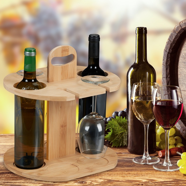 Actual product image Relaxdays Wine butler (30 x 25 x 30.5 cm)