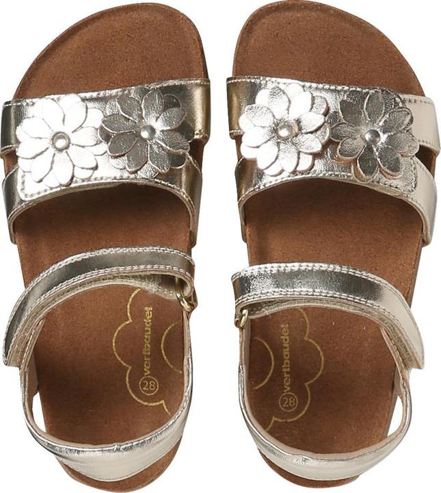 Image du produit Vertbaudet Ledersandalen mit Blumen Mädchen (25)