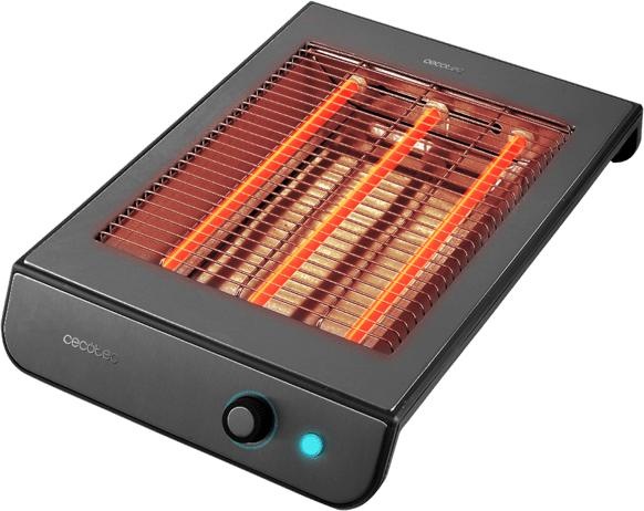 Produktbild Cecotec Tostardor Plano Cecotdc Horizontal Turbo Easytoast Inoxdark 900w