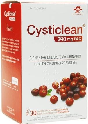 Produktbild Vita Green Cysticlean 240mg Sachets (Körperlotion)