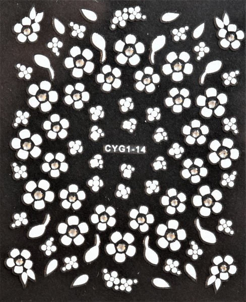 Produktbild Nagellack24 Nail Art Sticker Selbstklebend 14