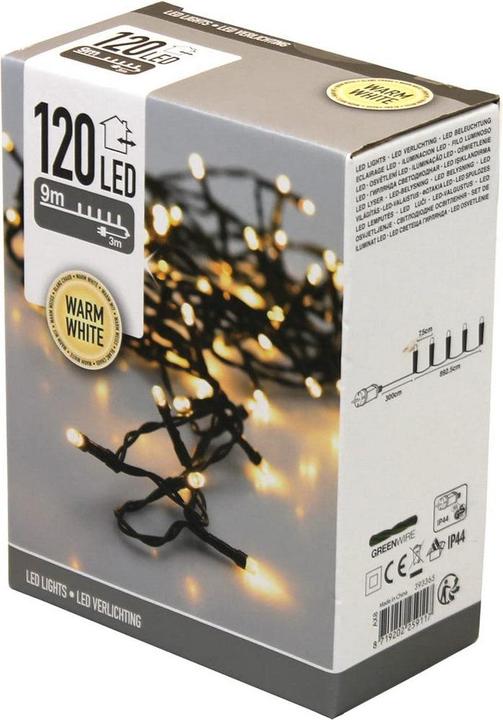 Produktbild Nedis Lichterkette 120 LED Ww Aussen (9 m)