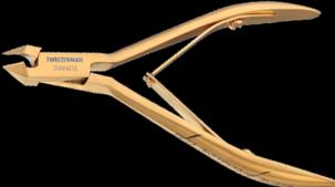 Produktbild Tweezerman Ultra Precision Nagelhautzange Gold 3 Stk.