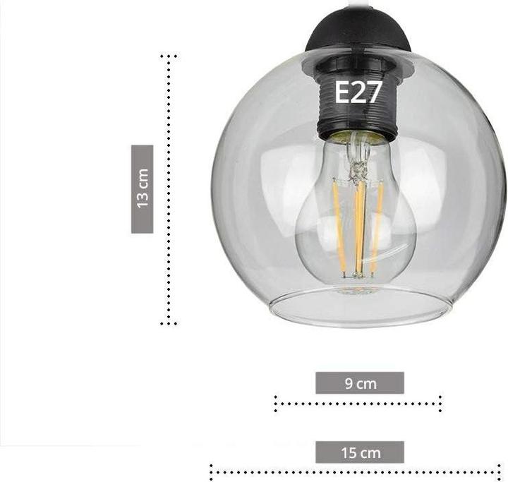 Produktbild FKL Design Lampada a Sospensione da Soffitto Sfera (E27)
