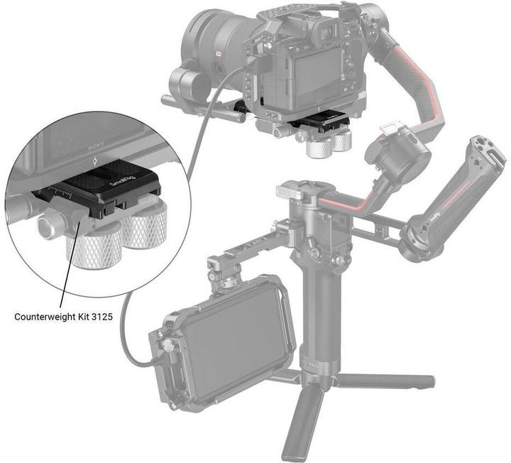 Produktbild SmallRig Quick Release Plate (Gimbal Montageplatte)