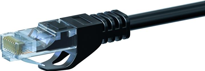 Produktbild Dsit CAT5e Netzwerkkabel, U/UTP, 50 Meter, Schwarz, 100% Kupfer (UTP, CAT5e, 50 m)