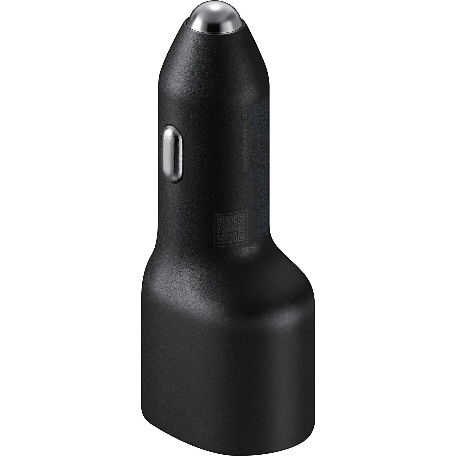 Thumbnail - Samsung Dual Car Charger, Auto Adapter, Schwarz