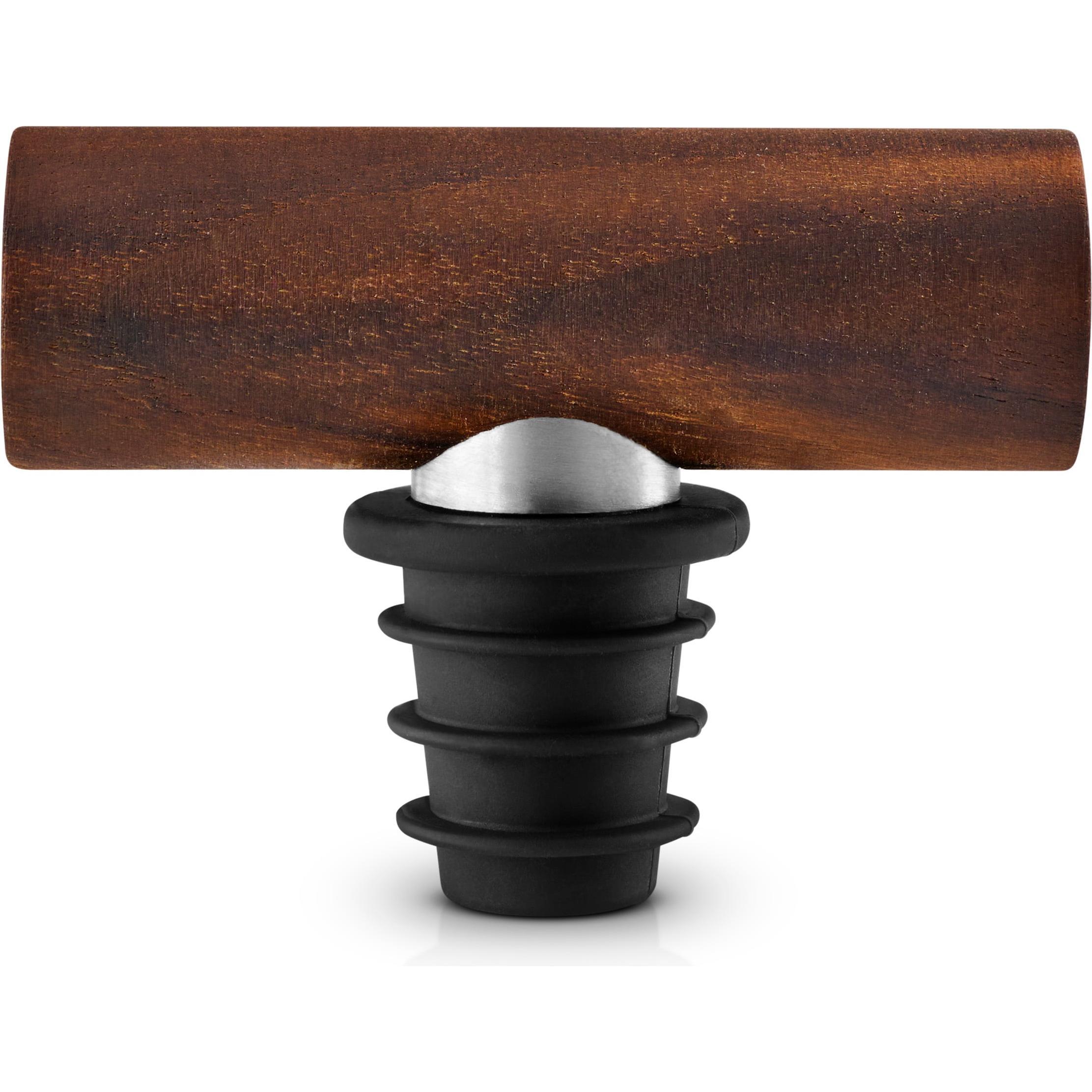 Eva Solo, Accessori per vino, - Liquid Lounge Weinverschluss - Walnut wood - 4.6x6.7 cm (Chiusura per il vino)