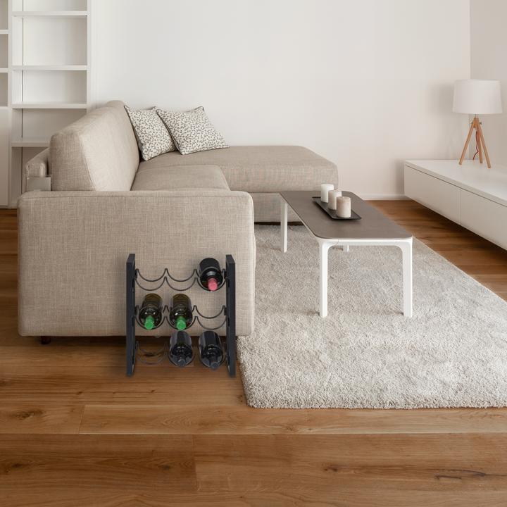 Produktbild Relaxdays Weinregal (35 x 17 x 37 cm, 9 Fl.)