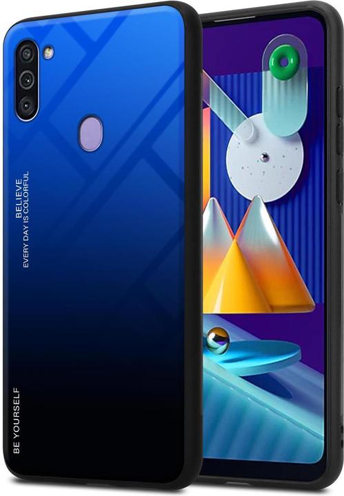 Actual product image Cadorabo TPU 2 colors glass cover (Samsung Galaxy A11, Samsung Galaxy M11)