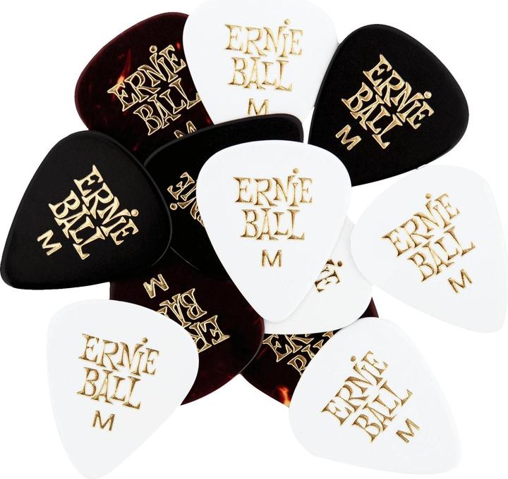 Immagine prodotto Ernie Ball Picconi medi da 12 pezzi (12 x, 0.72 mm)