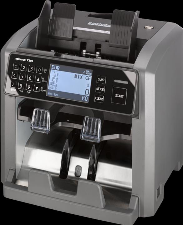 Produktbild ratiotec rapidcount X 500 (Geldscheinzähler)