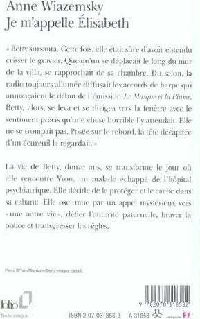 Produktbild Je m'appelle Elisabeth (Französisch, Wiazemsky Anne, 2006)