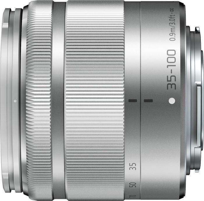 Actual product image Panasonic 35-100mm f/4.0-5.6 ASPH. Mega O.I.S., Silver (Micro Four Thirds, Micro Four Thirds)