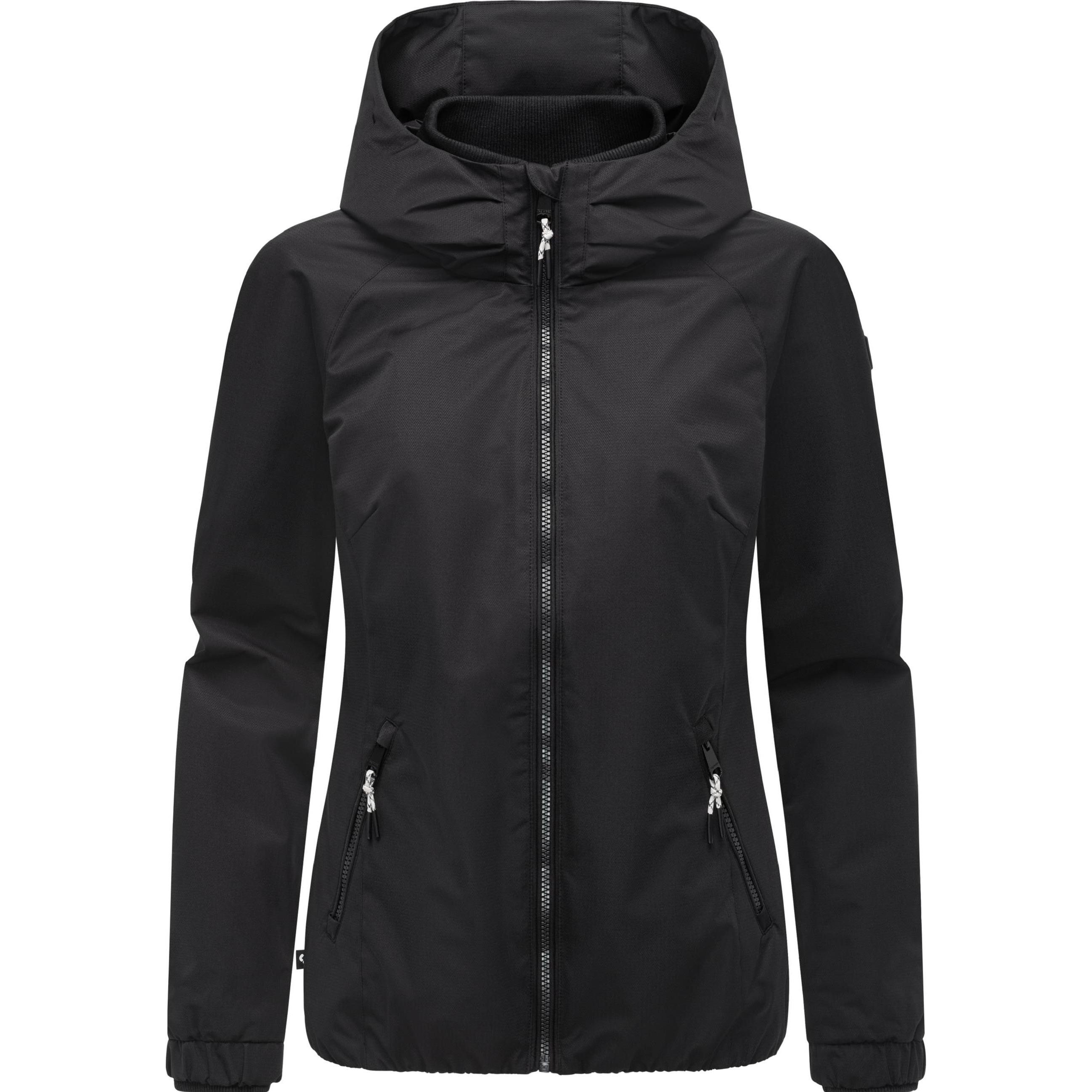 Ragwear, Damen, Jacke, Dizzie Tech (XS), Schwarz, XS