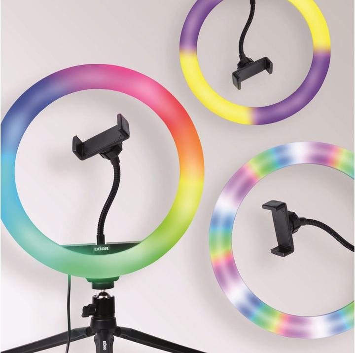 Productafbeelding Dörr Video Licht Vlogging Kit VL-26 RGB (Videolicht)