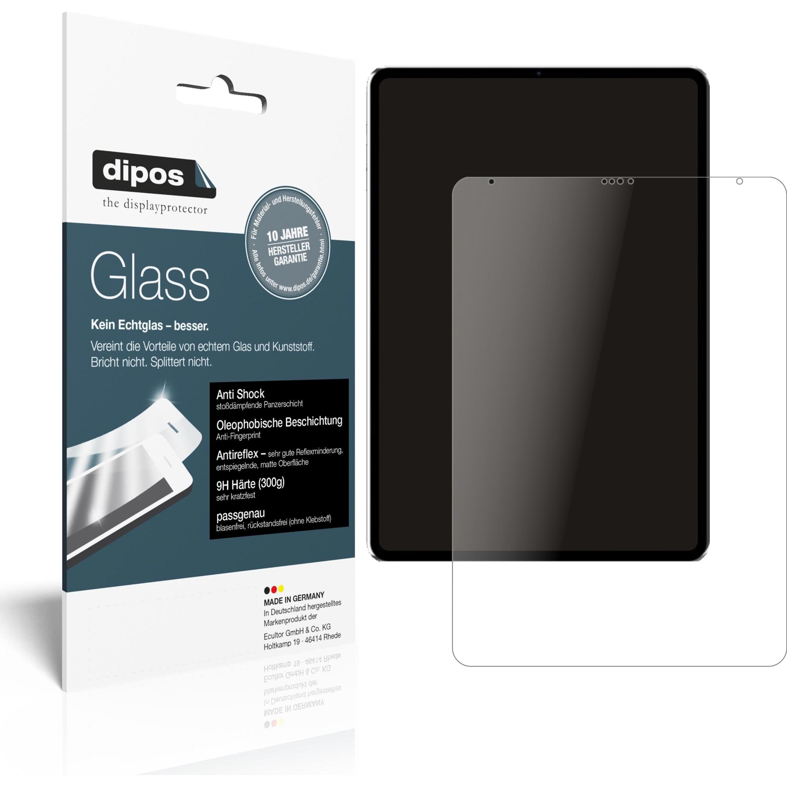 Dipos Displayschutz Anti-Shock (2 Stück, iPad Pro 12.9 2021 (5. Gen)), Tablet Schutzfolie