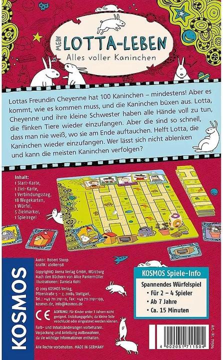 Actual product image Kosmos My Lotta Life - All Full of Rabbits (German, 2 - 4 Players)