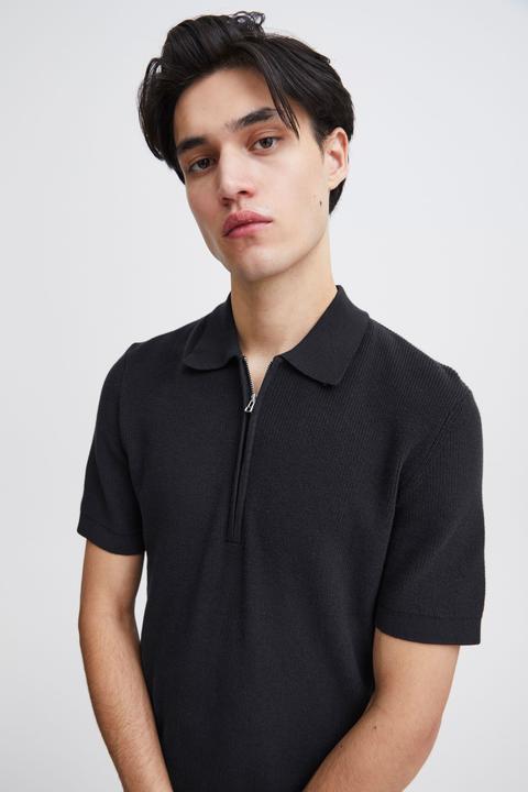 Actual product image Casual Friday CFKarl knit polo with halfzip 20505092 (XXL)