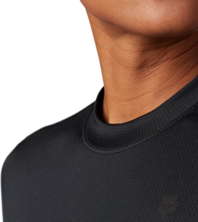 Image du produit Fox Tee 23 W Tecbase Fire Ls Shirt Blk L (L)