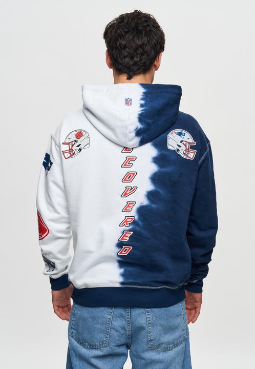 Immagine prodotto Recovered Felpa con cappuccio in pile Re:covered - INK DYE New England Patriots - 3XL (3XL)