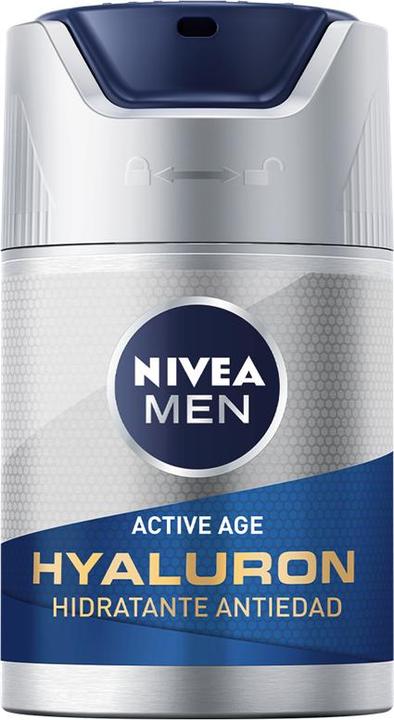 Produktbild NIVEA MEN Men Active Age Hyaluron (50 ml, Tagescreme, SPF 15)